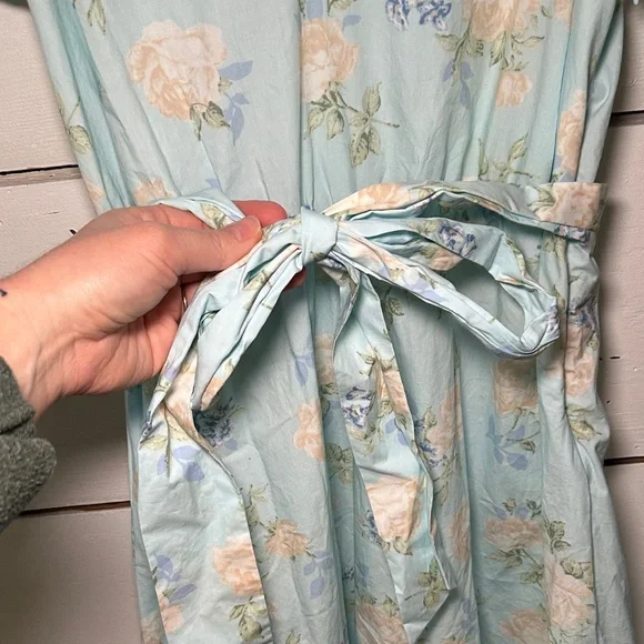 LoveShackFancy Estelle Puff Sleeve Floral Maxi Dress - Picture 4 of 13